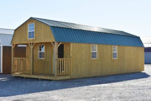 Treated wood siding lofted barn cabins for Sale or Rent to Own in Jonesboro, LA by RKS Phone Technician