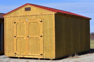 this is a treated wood utility building for Sale or Rent to Own in Jonesboro, LA by RKS Phone Technician